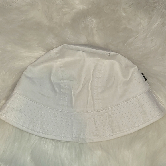 White Bucket Hat with Custom Design - Picture 2 of 3